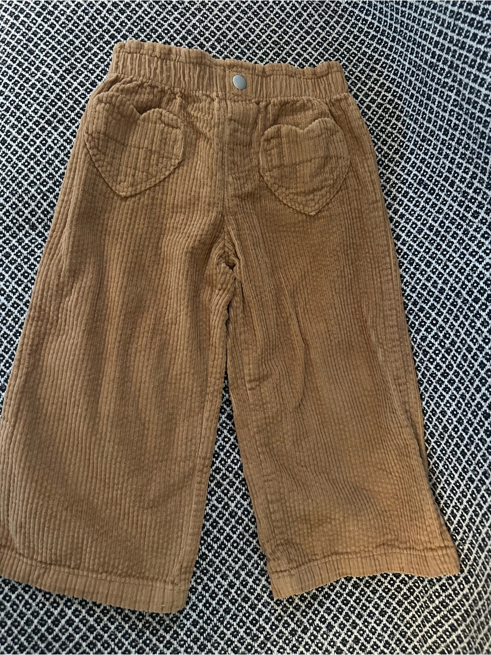 Old Navy Kids Corduroy Heart Pocket Pants - Brown